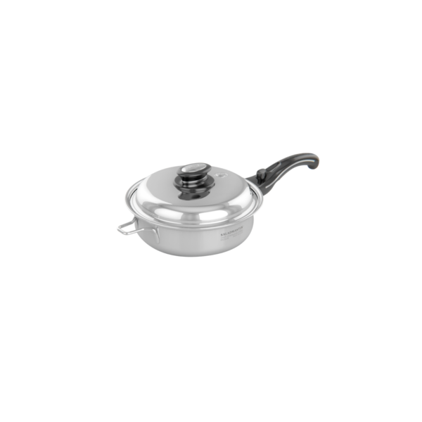 9 in. (22.9cm) Stainless Steel Skillet With Cover