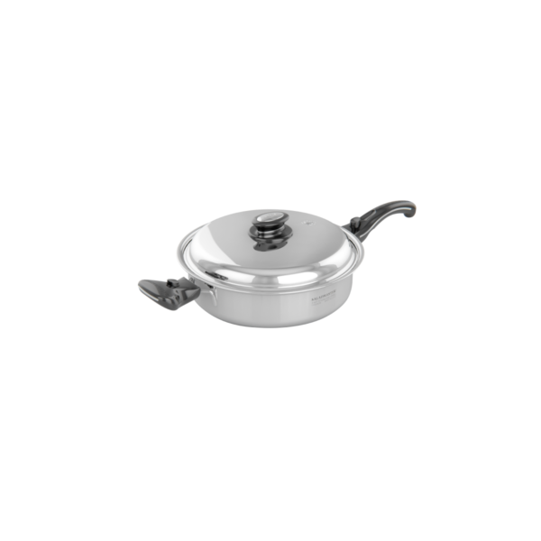 11 in. (27.9cm) Stainless Steel Skillet With Cover