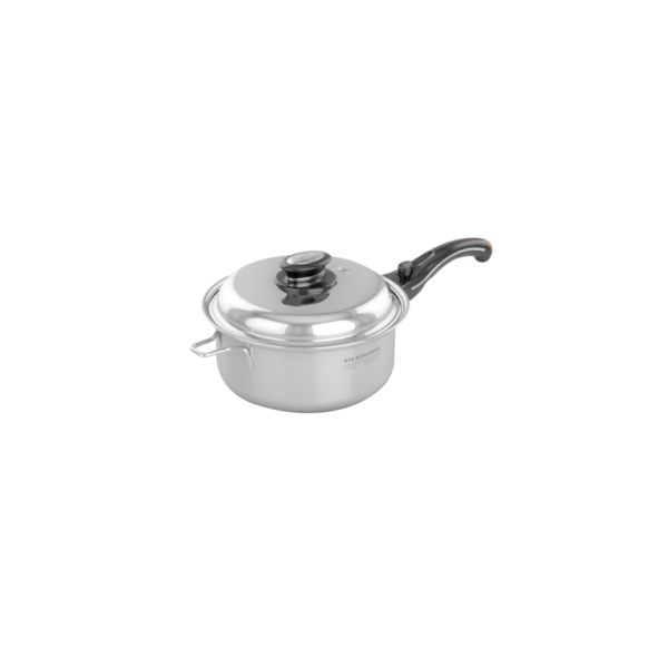 3 Qt. (2.8L) Stainless Steel Sauce Pan with Cover