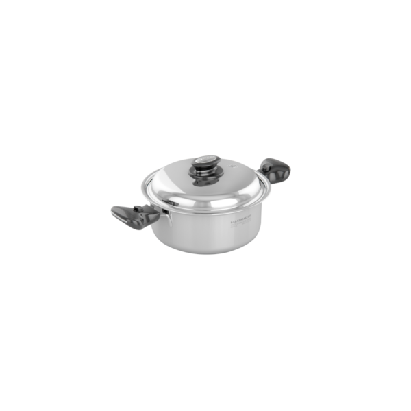 4 Qt. (3.8L) Stainless Steel Roaster With Cover